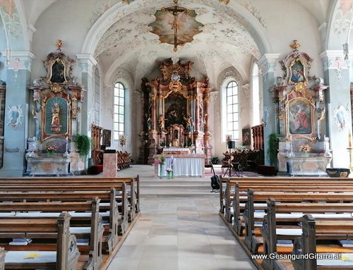 Kirche St. Gallus Bregenz Tauffeier Taufmusik Sängerin Musik Taufe Vorarlberg