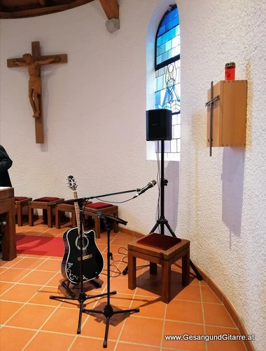 Sängerin Yvonne Brugger Taufe Musik Vorarlberg Fatimakapelle Alberschwende